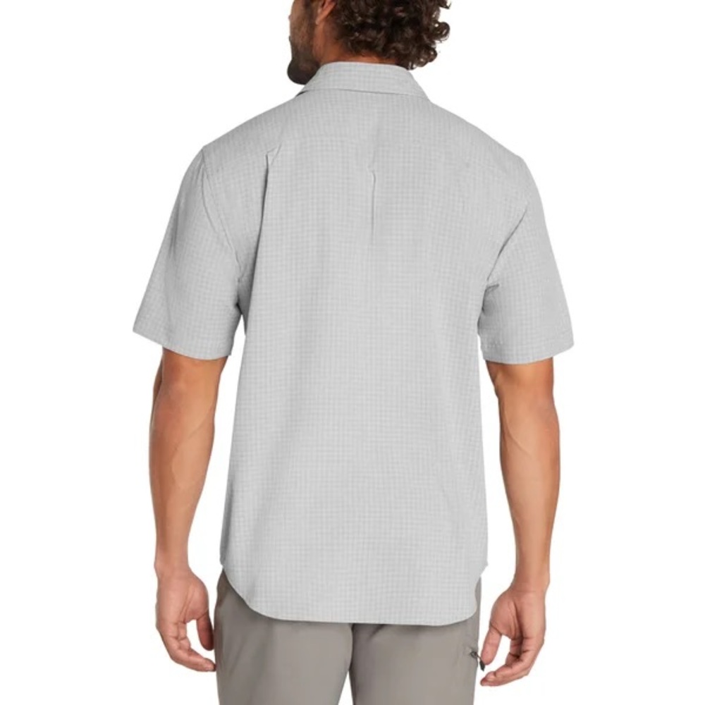 ORVIS Men's Gray Woven Short Sleeve Button Shirt, Size XXL - Picture 3 of 5